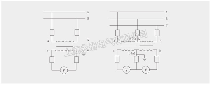 JDZ-3、6、10電壓互感器的接線圖